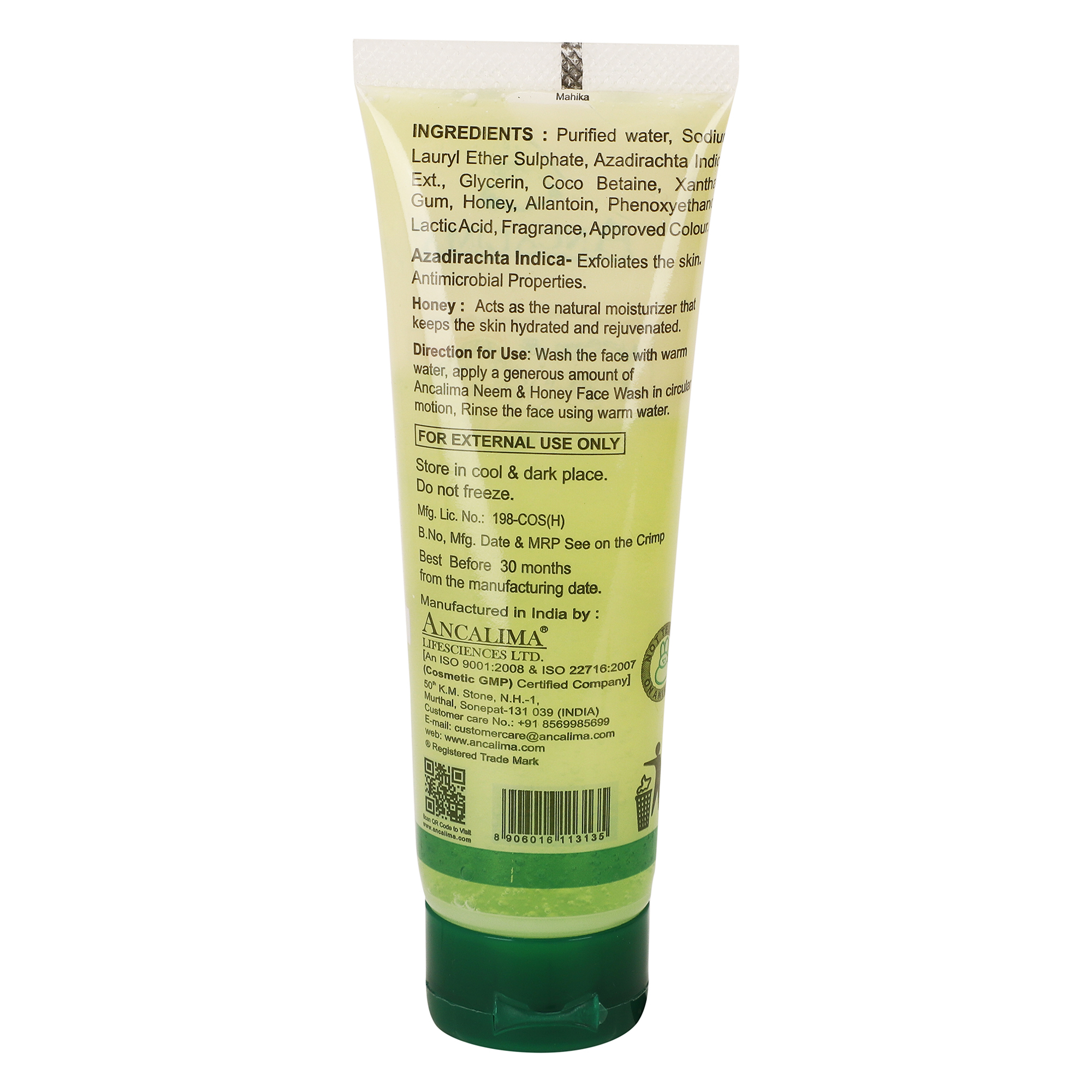 Neem & Honey Clarifying Herbal Cleanser - Gallery Image
