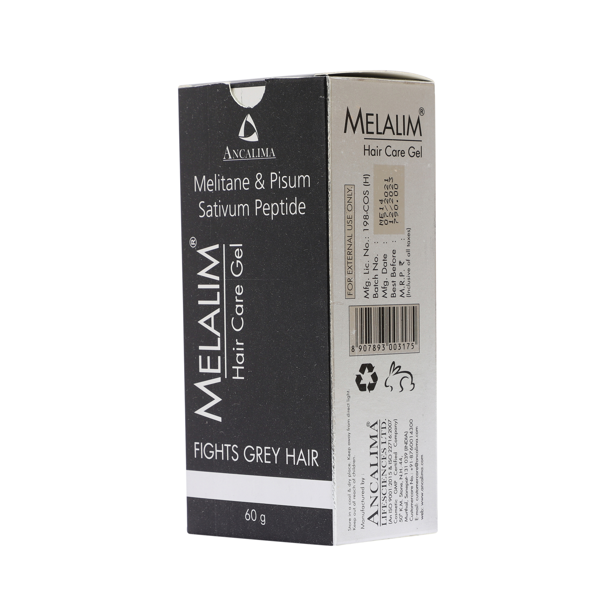 Melalim Premature Anti Grey Hair Gel 60gm - Gallery Image