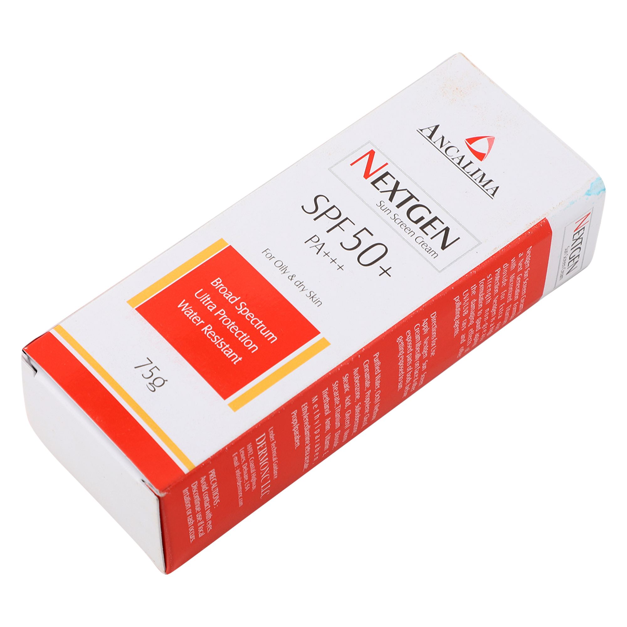 Nextgen SPF50+ Sunscreen Cream 75gm - Gallery Image