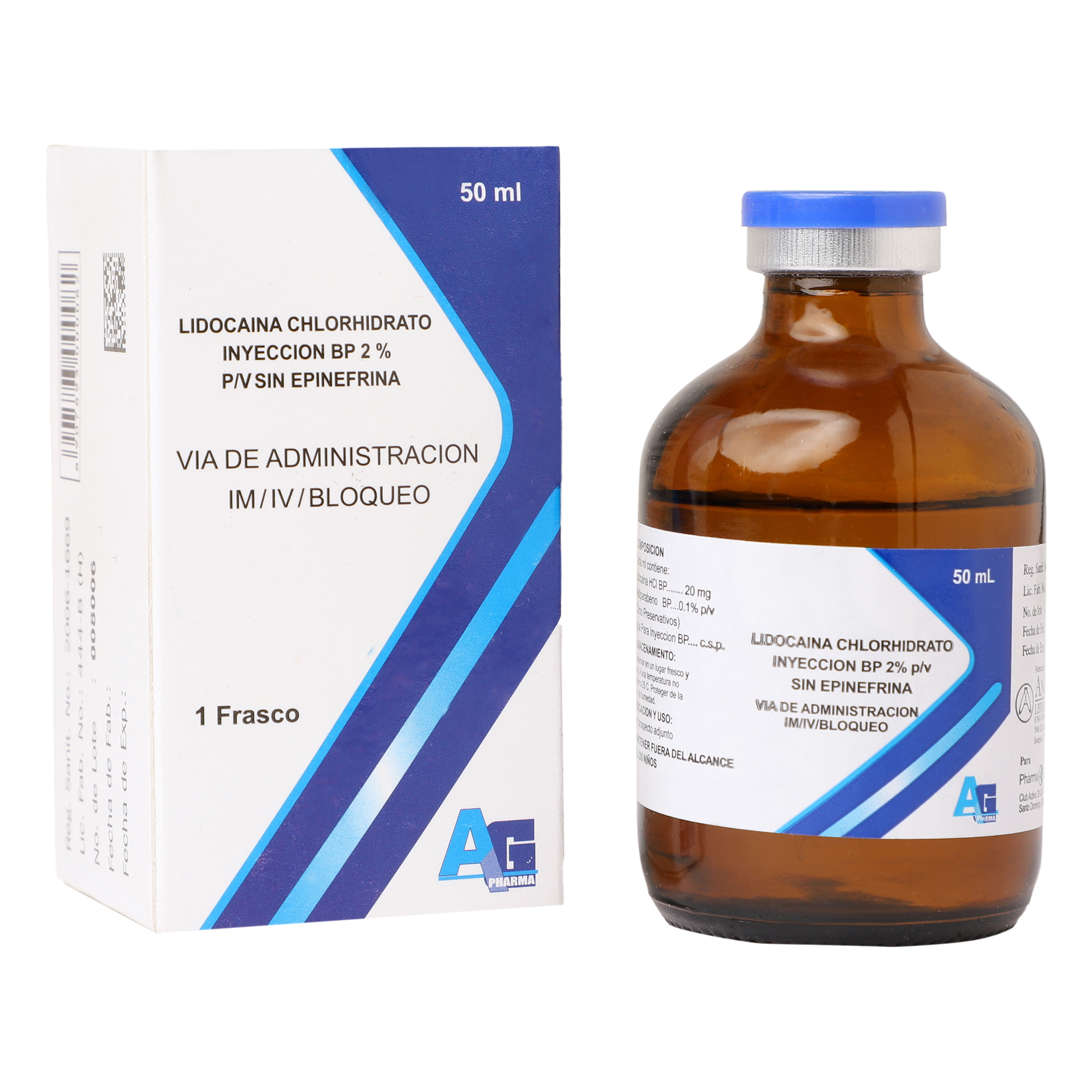 Image of Lidocaine Injection BP 2% w/v