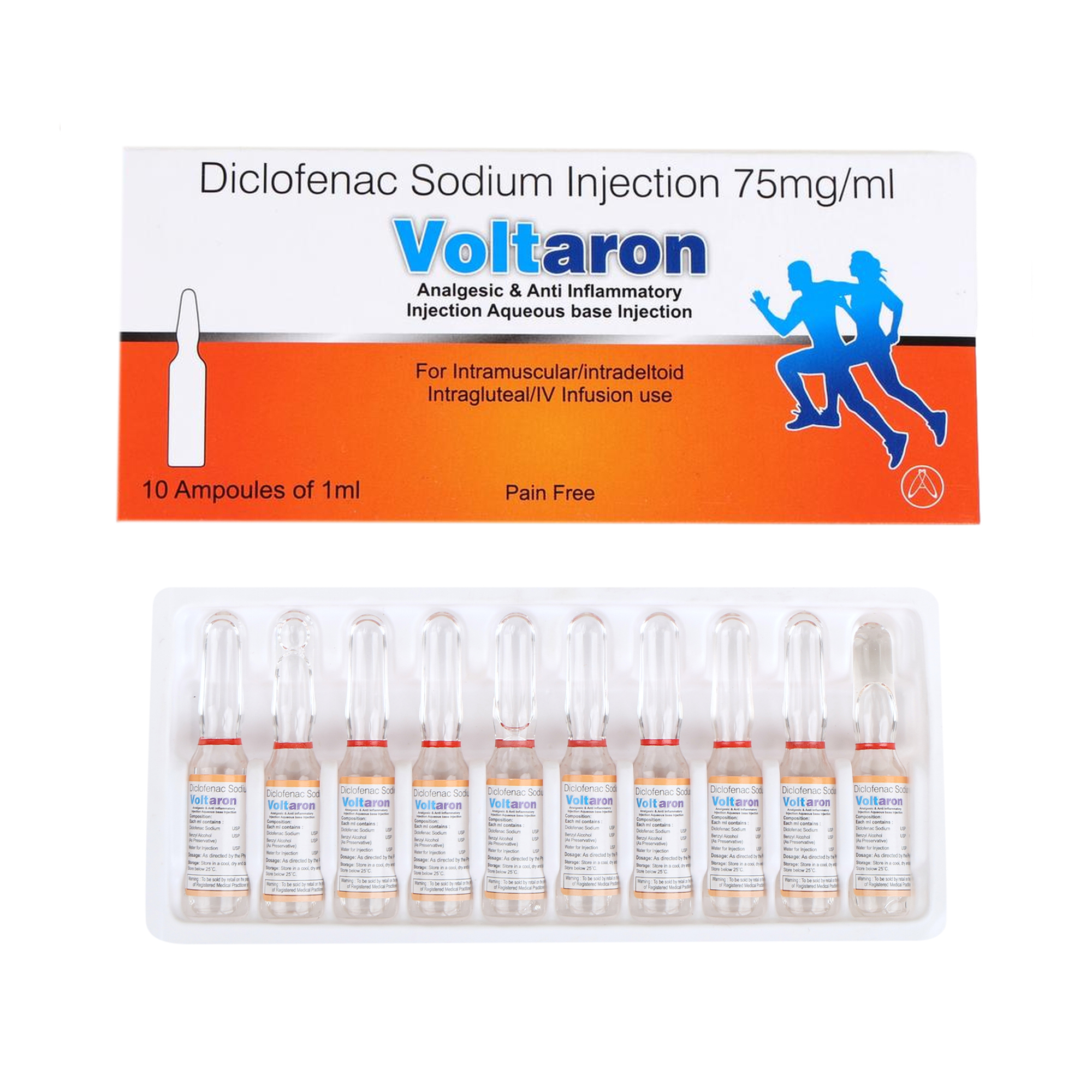 Image of Diclofenac Sodium Injection 75mg/1ml