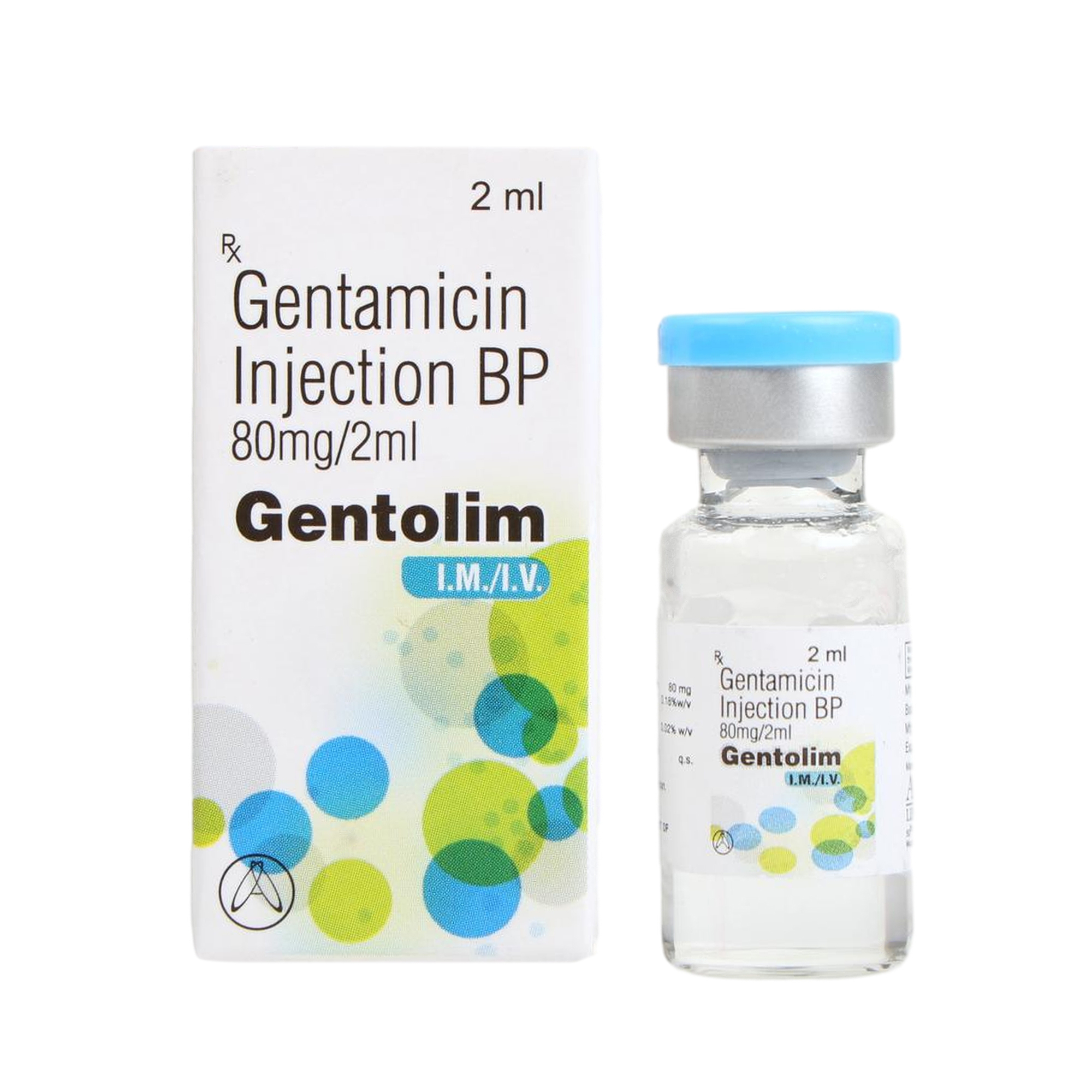 Thumbnail for Gentamicin Injection B.P. 2ml (80mg/2ml)