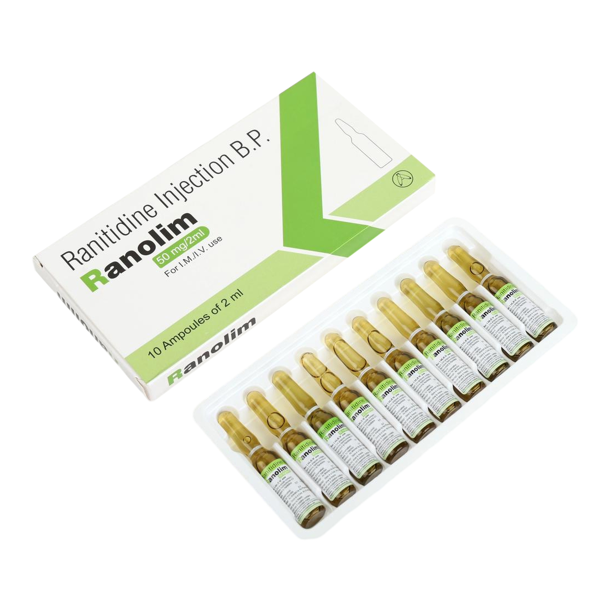 Thumbnail for Ranitidine Injection 50mg/2ml