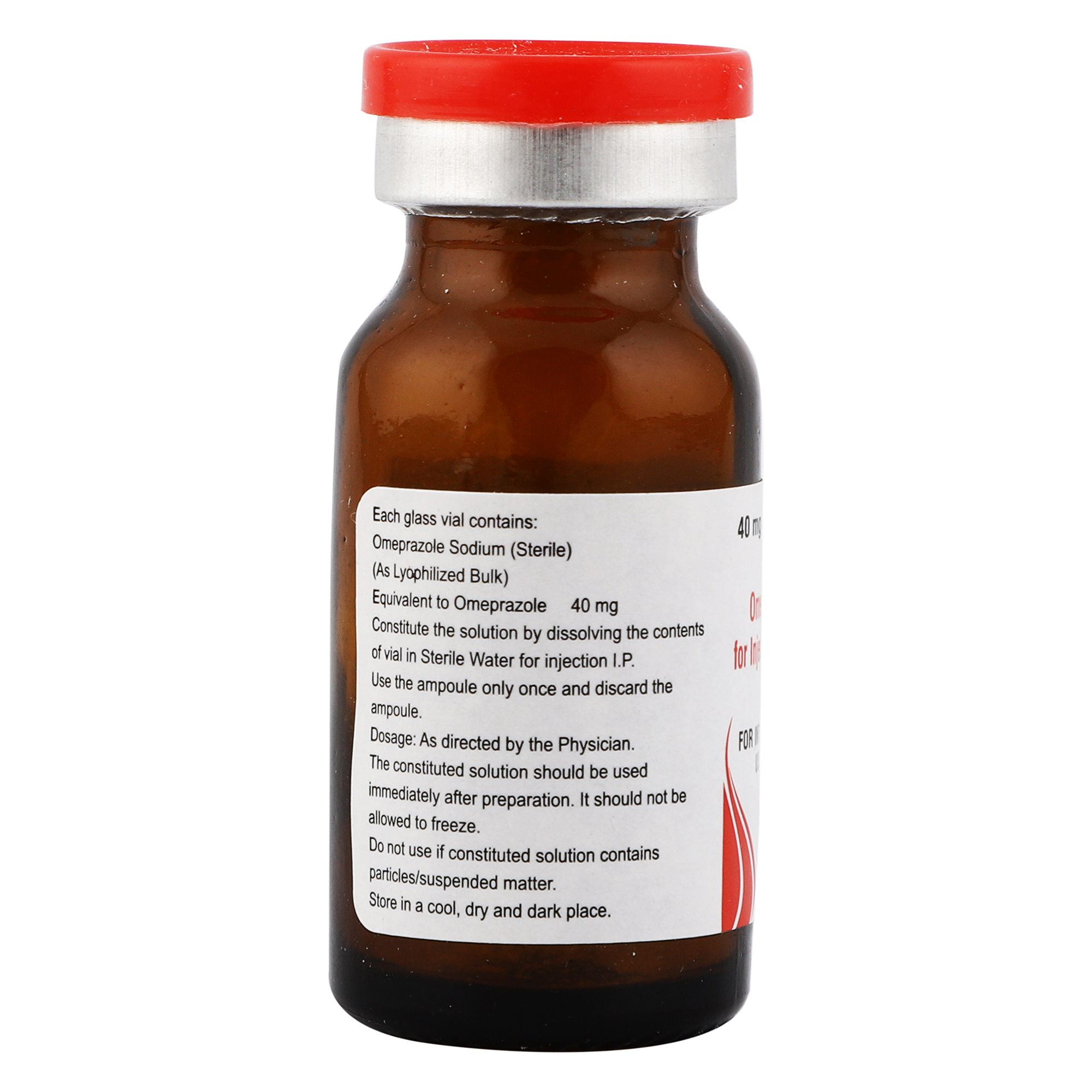 Thumbnail for Combipack of Omeprazole Sodium for Injection 40mg