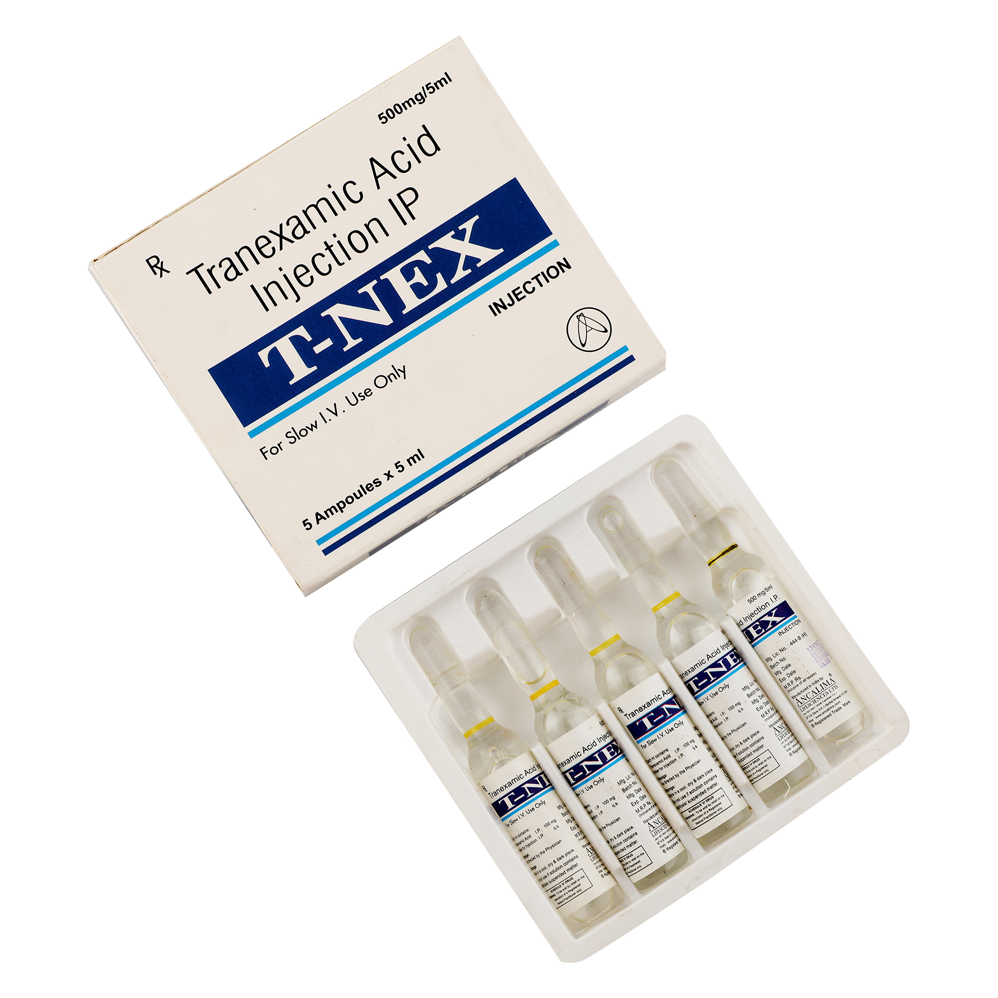 Thumbnail for Tranexamic Acid Injection BP (100mg/ml)