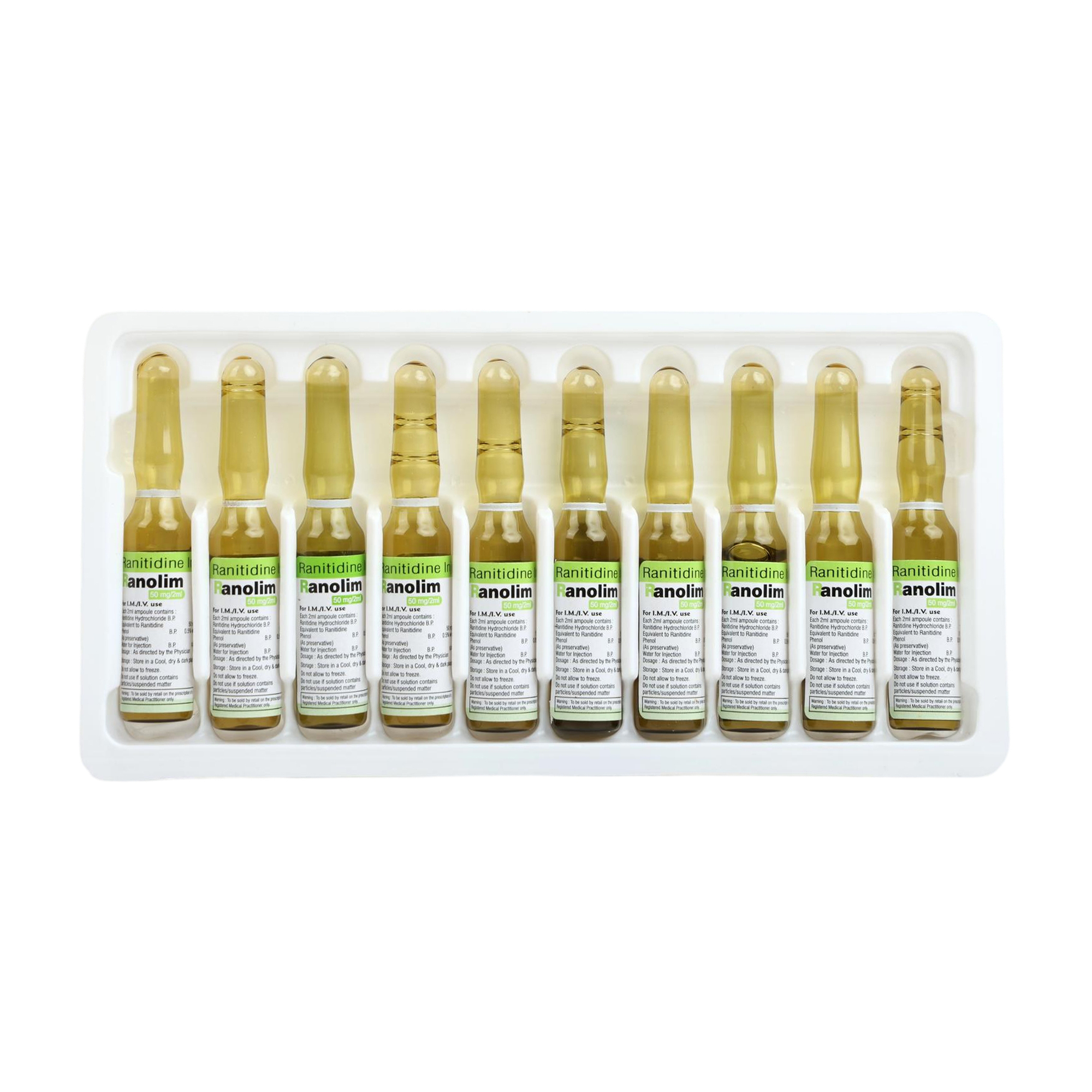 Thumbnail for Ranitidine Injection 50mg/2ml